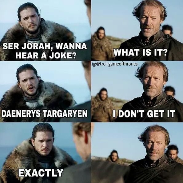21 Hilarious Game of Thrones Memes That Even The Shame Nun Would Laugh At