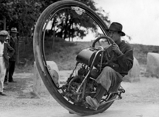 one wheel motorcycle