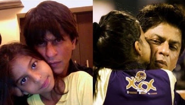 SRK with daughter