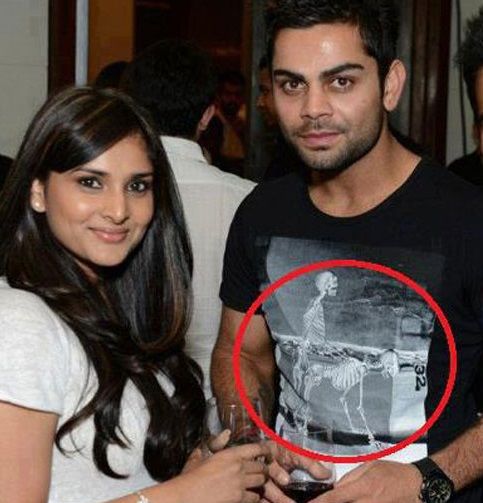 virat kohli printed t shirt
