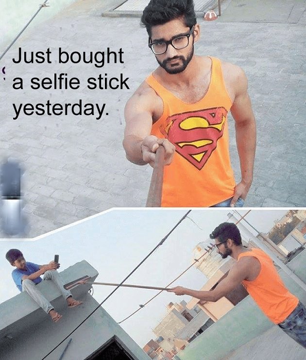 selfie stick