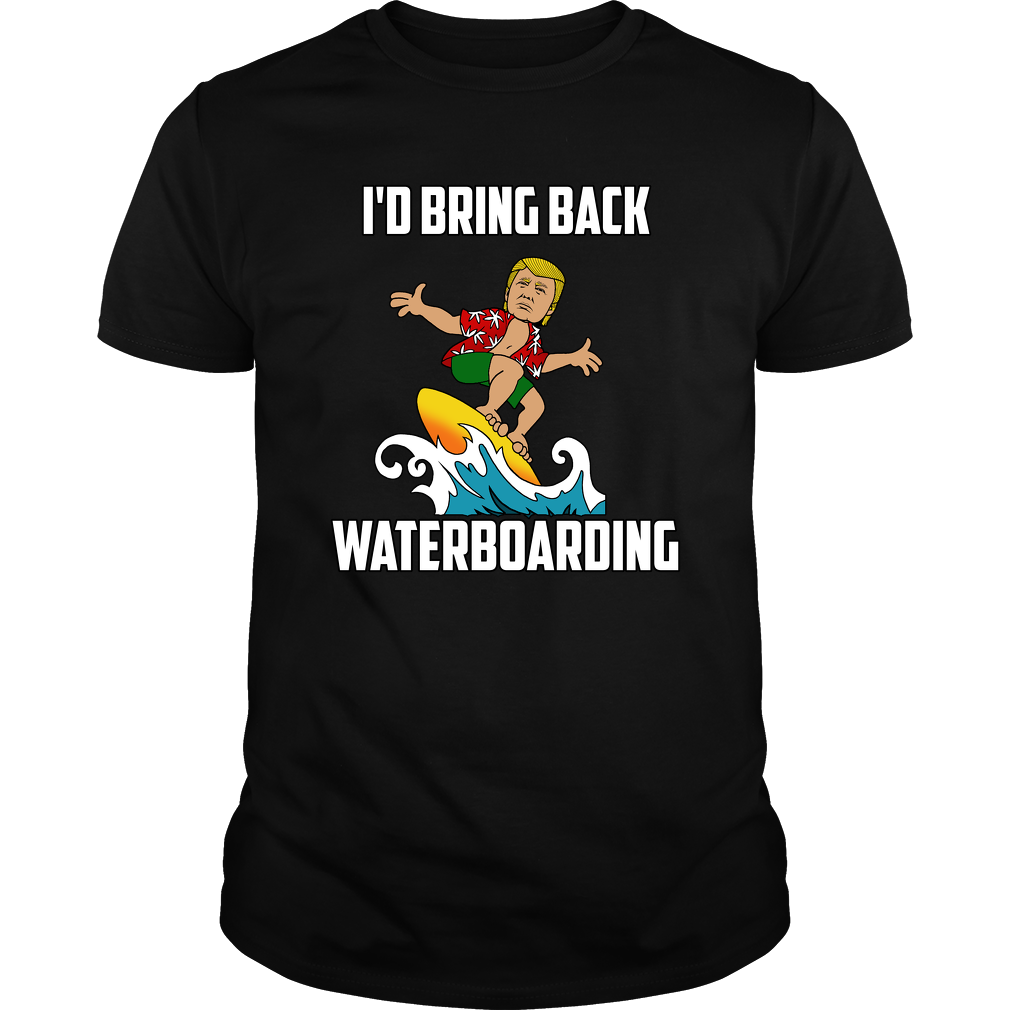 Donald Trump Waterboarding Funny Meme T-Shirt