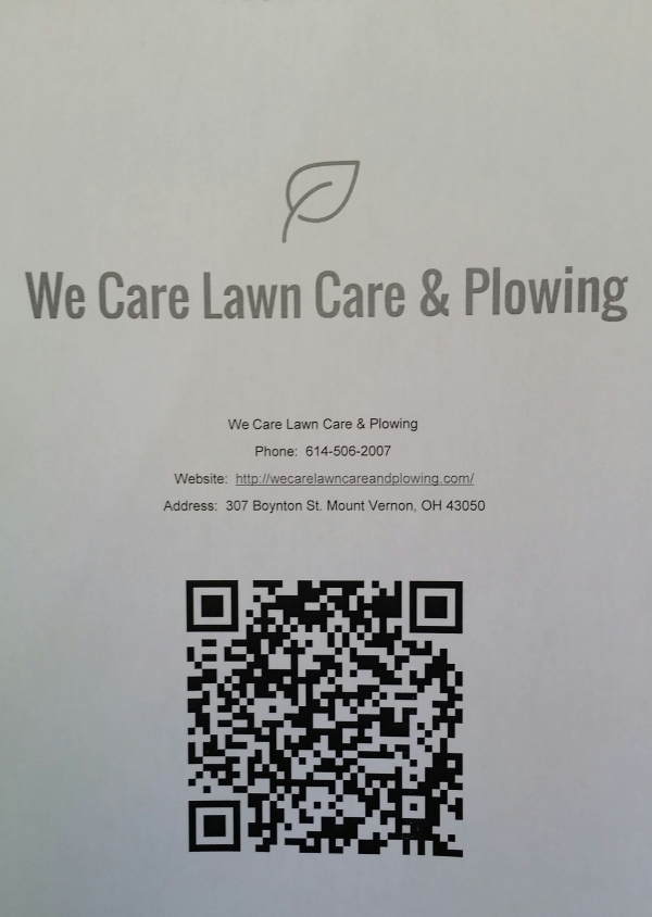 ohio we care lawn care amp plowing garden specialist landscaping snow removal ne