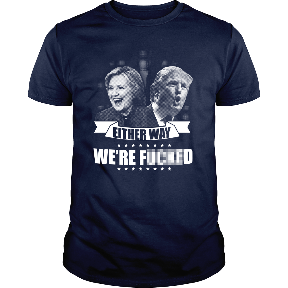 Hillary Clinton v Donald Trump Funny T-Shirt Meme