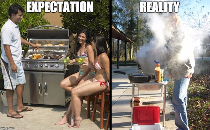 realities vs expectations