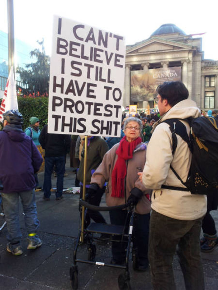 Hilarious Protest Signs