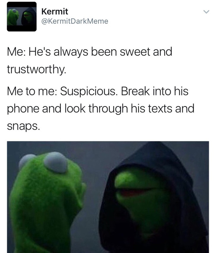 evil kermit memes