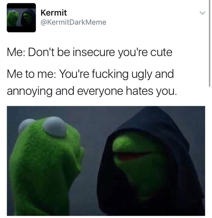 evil kermit memes