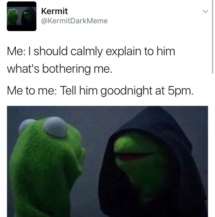 evil kermit memes