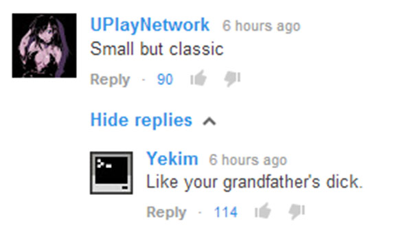 funny youtube comments