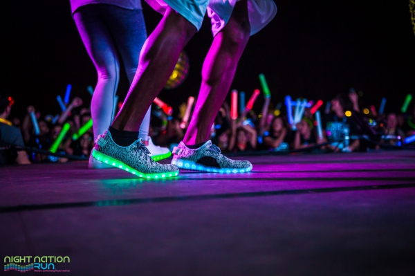 the biggest trend at burning man this year will be the led shoes