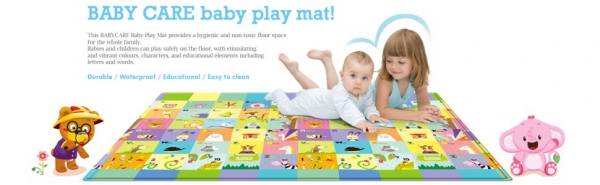 baby care play mat helps children learn while having fun