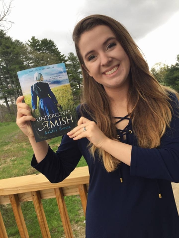 discover ashley emma s undercover amish book that earned acclaim at maine romanc