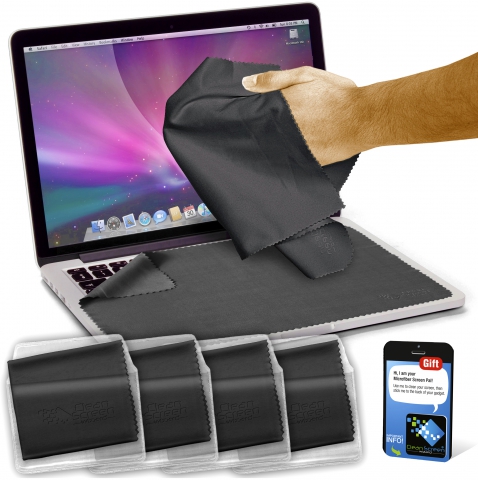 get the best lint amp scratch free screen cleaner cloth amp keyboard protector
