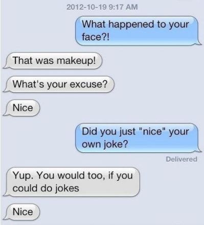 sarcastic texts