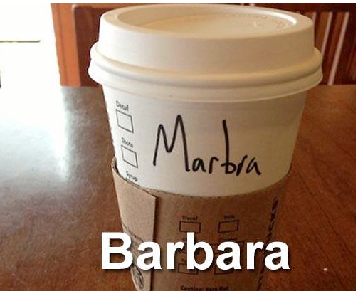 Starbucks Name Fails