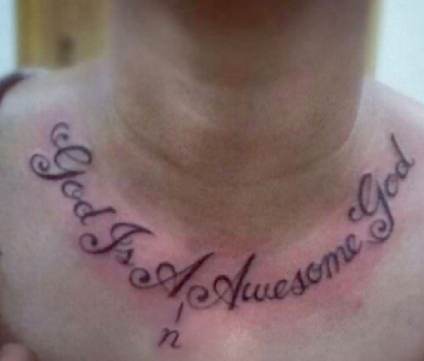 Hilarious Tattoo Fails