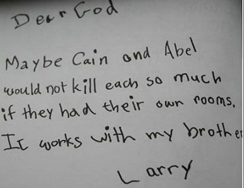 Letters From Kids To God