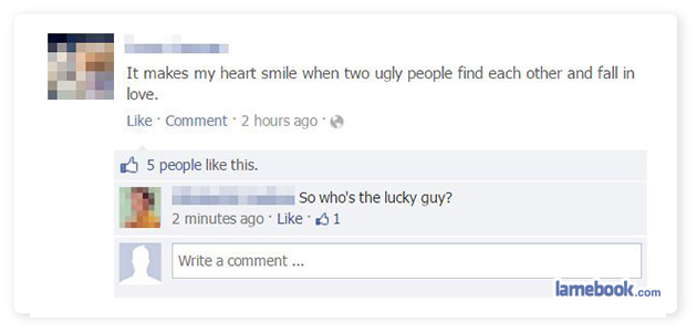 Amusing Facebook Interactions