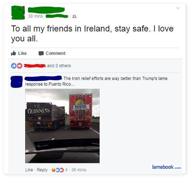 Amusing Facebook Interactions