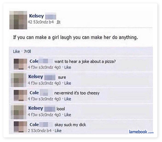 Amusing Facebook Interactions