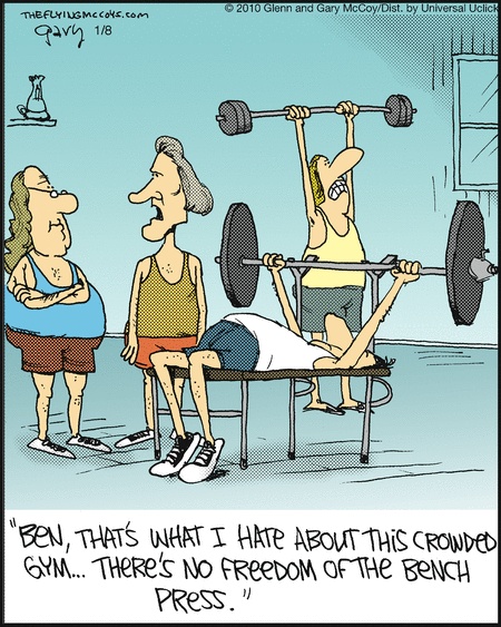 Fitness Cartoons