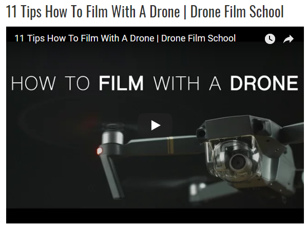 learn about drones in news articles amp how to film using camera attachments wit