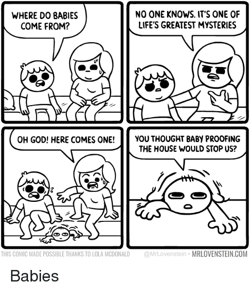 where babies come from comics