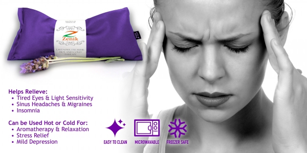 find the best stress busting organic lavender eye mask pillow at this site