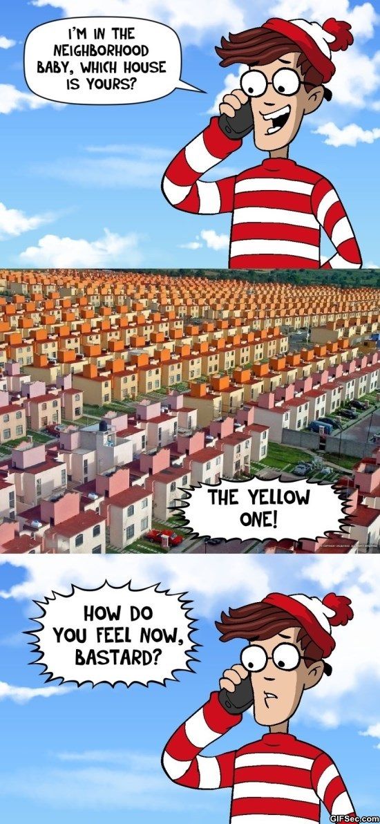 where's waldo wally joke picture meme