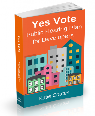 ensure success with your developmental projects at public hearings with katie co