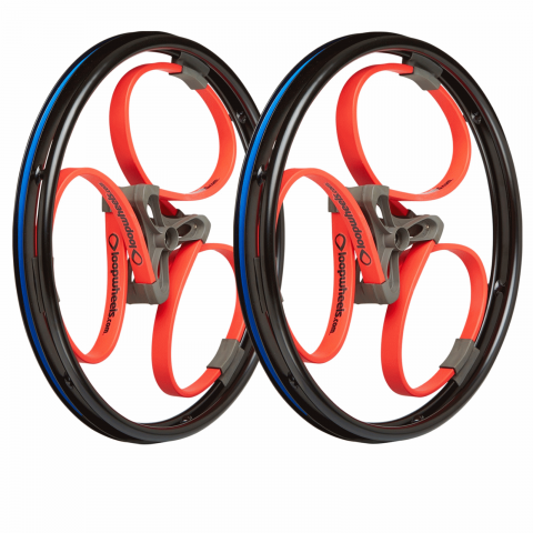 get loopwheels to reduce the vibrations on your wheelchair by more than 243 toda