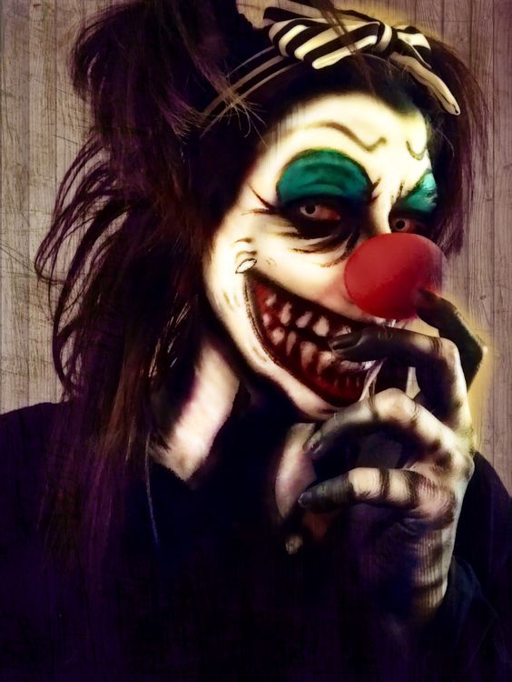 clown makeup costume scary fear