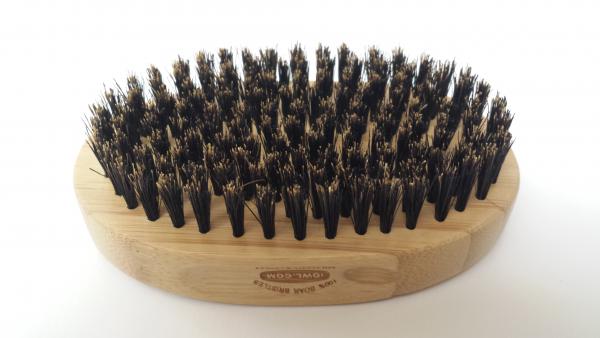 get the best men s beard brush for any hair type with this bamboo hog hair produ