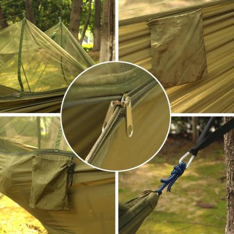 durable green mosquito net hammock for 2 people is launched by gobigdiscounts co