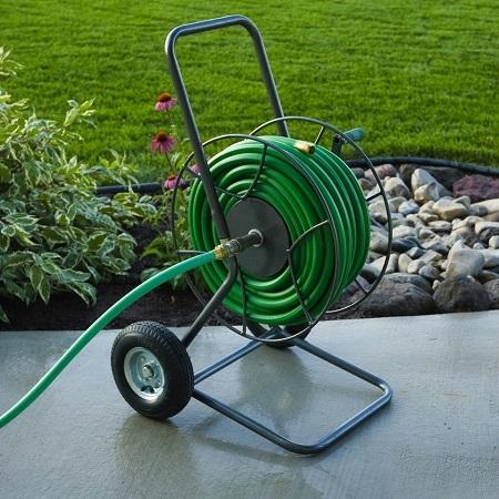 top retractable hose reel and carts for your garden a review with all the pros a