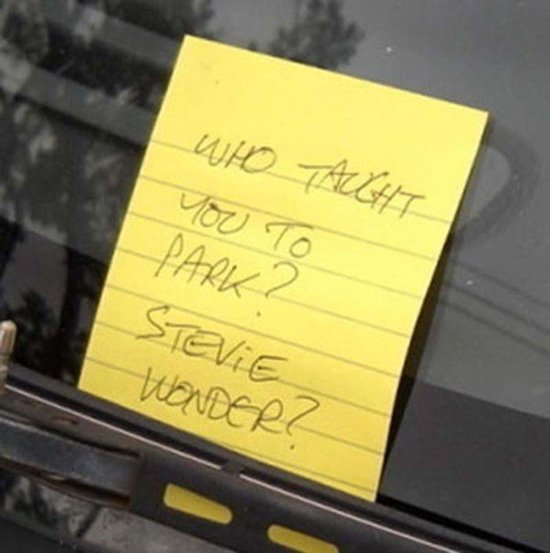 Bad Parking Notes