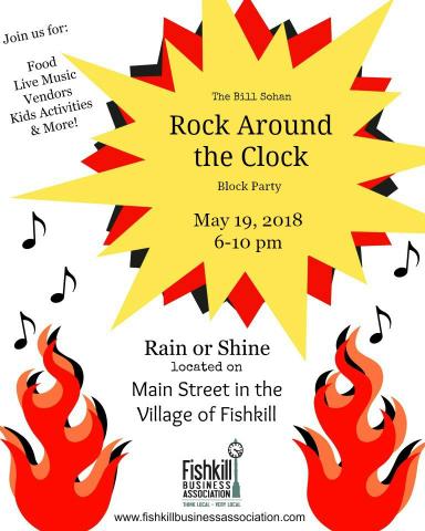 the fishkill business association to host the bill sohan rock around the clock b