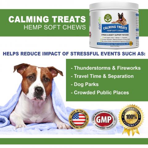 dakpets utilizes proven natural ingredients to relieve dogs from stress and anxi