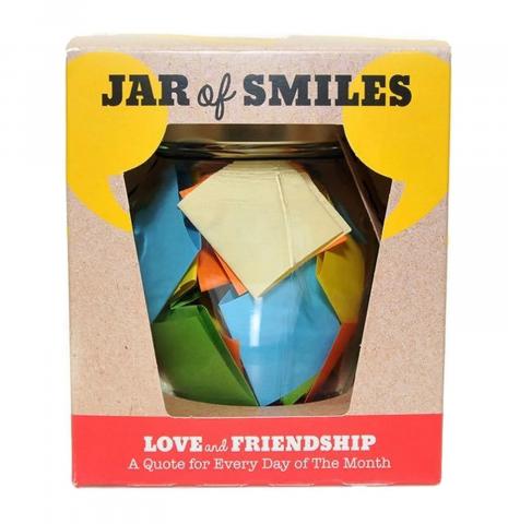 spread joy amp mindfulness with this new quote filled jar from smiles by julie f