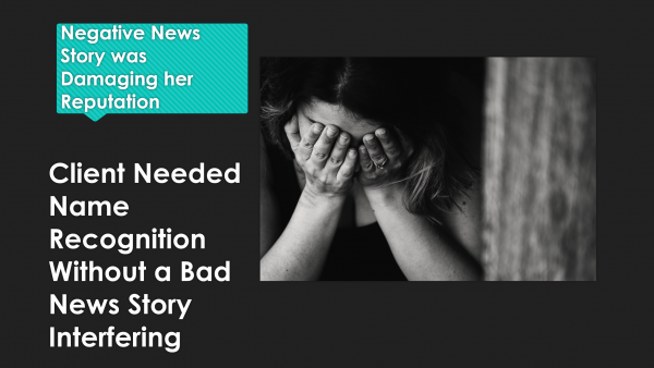 best news release service for seo buries negative story and boosts search result