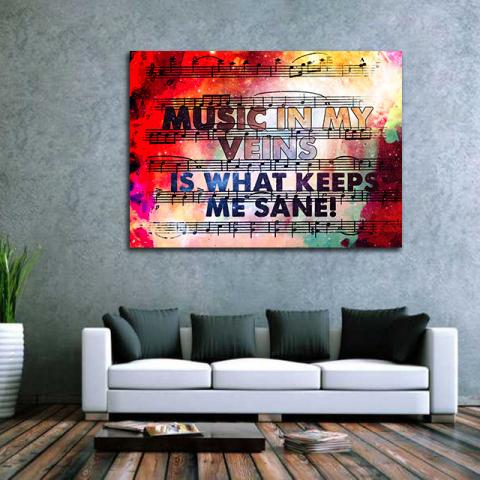 our newly designed discount wall canvas art goes on sale for musicians