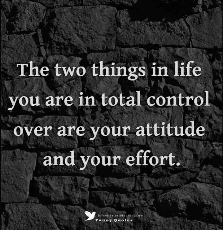 attitude quotes sayings