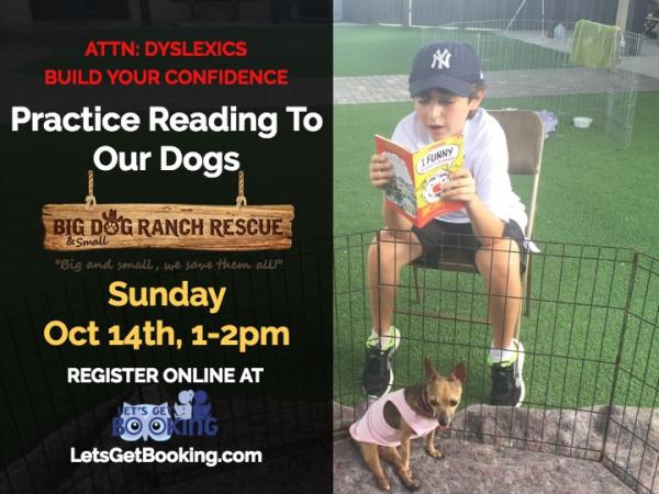 help your dyslexic kid build confidence and self esteem by reading to rescue dog