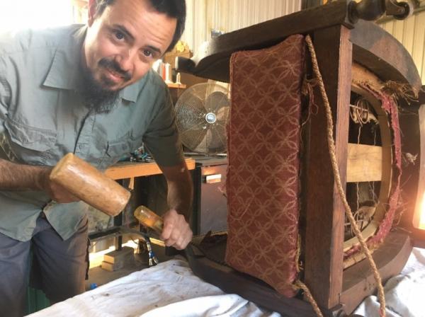 samford amp samsonvale antique furniture restoration specialist recovers grandfa