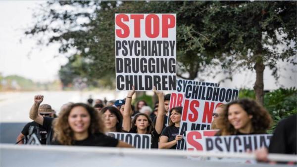 mental health watchdog protesting the surge in psychiatric labeling and drugging