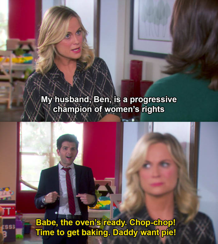 funny parks and rec meme