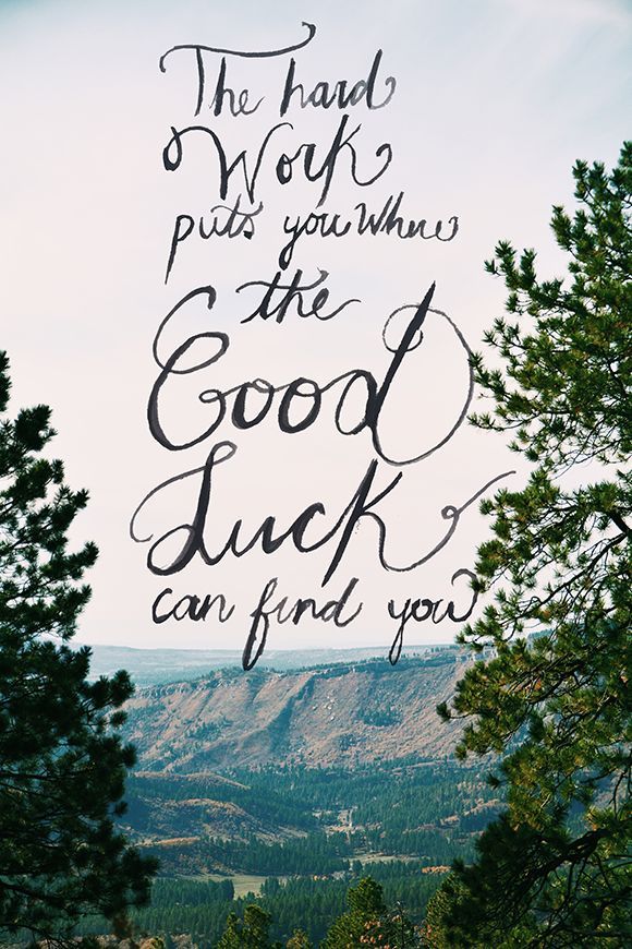 good luck for future quote