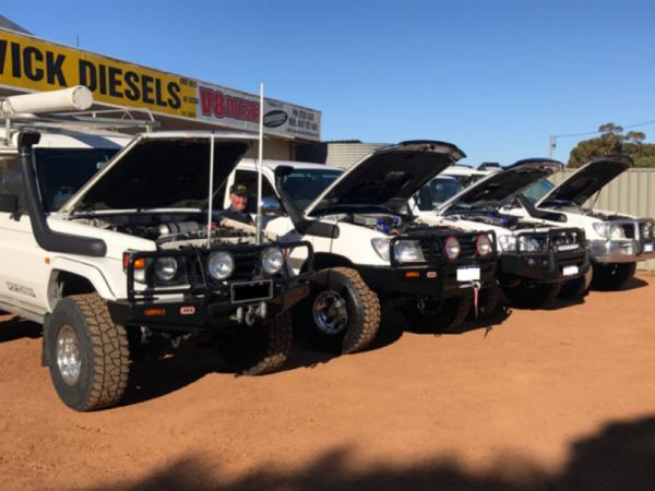 perth 4wd adventure show to include v8 diesel engine conversion specialists brun