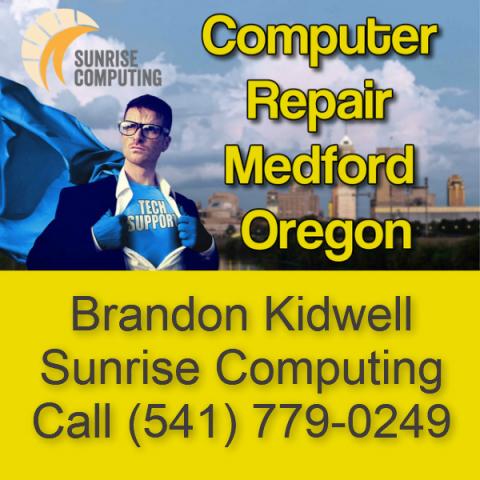 ashland computer repair and and medford computer repair company sunrise computin